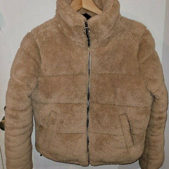 Hollister beige sherpa jacket - Picture 2 of 3